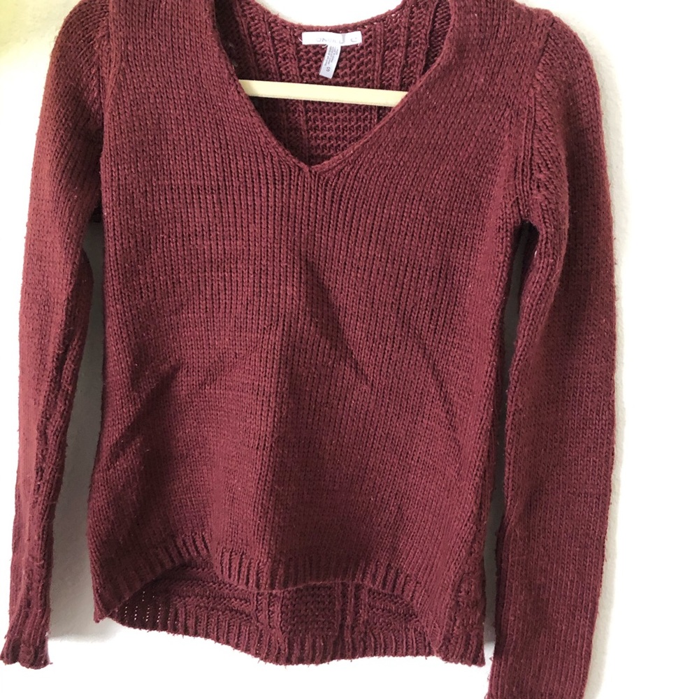Burgundy O’Neil sweater